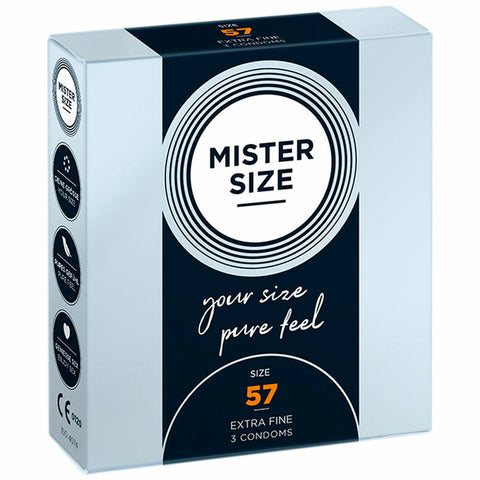 Condoms Mister Size Ø 5,7 cm (3 pcs)
