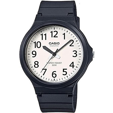 Unisex Watch Casio COLLECTION White Black (Ø 43,5 mm)