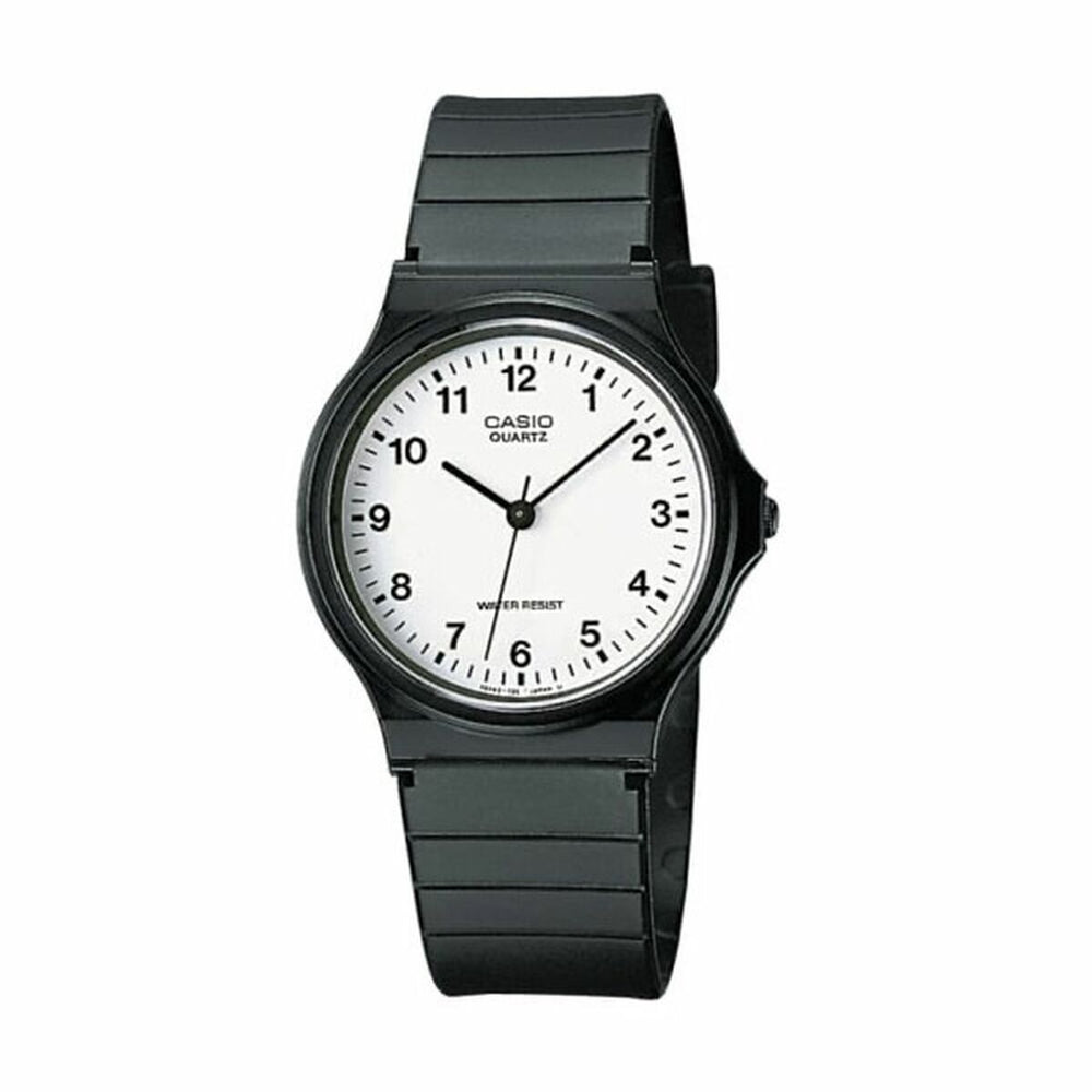 Orologio Unisex Casio MQ-24-7BLLEG Bianco Nero (Ø 34 mm)