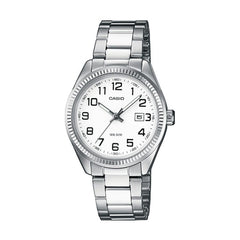 Orologio Unisex Casio COLLECTION Bianco Argentato (Ø 30 mm)