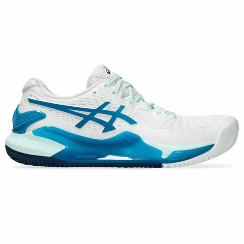 Scarpe da Tennis da Donna Asics Gel-Resolution 9 Clay Mujer Bianco