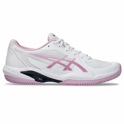 Scarpe da Tennis da Donna Asics Solution Swift Ff 2 Clay Bianco Rosa