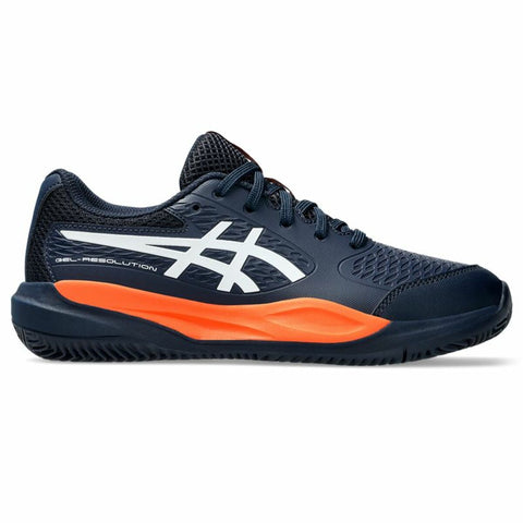 Scarpe da Tennis da Donna Asics Gel-Resolution X Gs Clay Nero Blu scuro