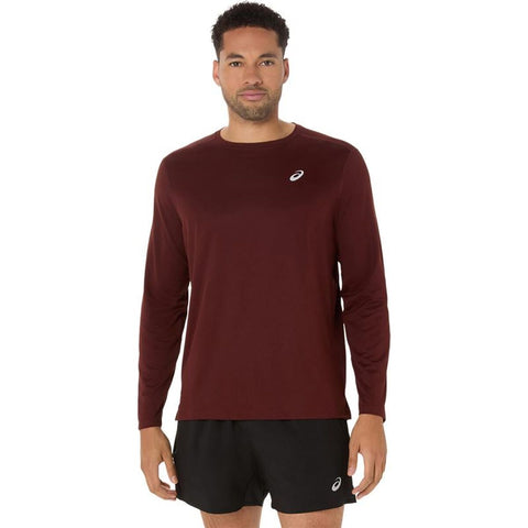Maglia a Maniche Corte Uomo Asics Core Rosso Scuro