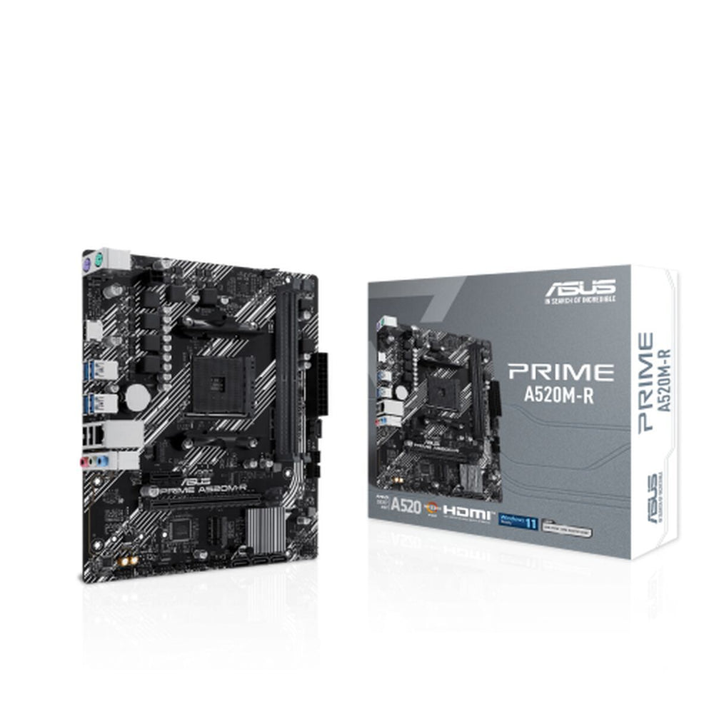 Placa Base Asus PRIME A520M-R AMD AM4 AMD A520 AMD