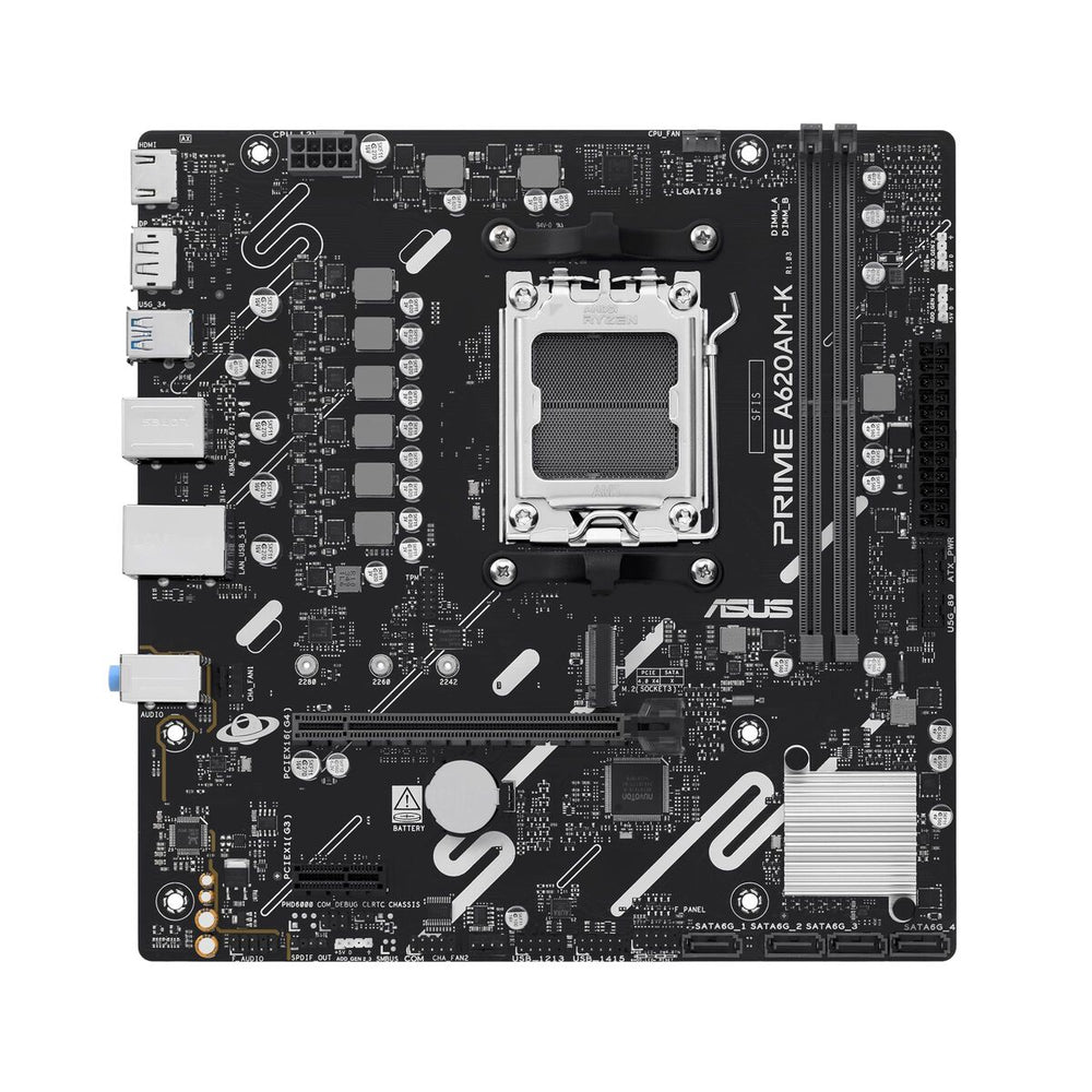 Scheda Madre Asus PRIME A620AM-K AMD AM5 AMD