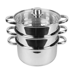 Vaporiera con Casseruola Feel Maestro MR-2900-18 Acciaio Vetro Acciaio inossidabile 2 L