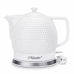 Bollitore Feel Maestro MR-067 Bianco Ceramica 1200 W 1,2 L