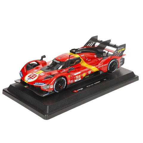 Car Bburago Ferrari 499P Le Mans 2023 1:24
