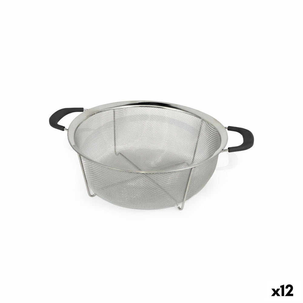 Scolapasta Quttin Acciaio 29,5 x 10 cm (12 Unità)