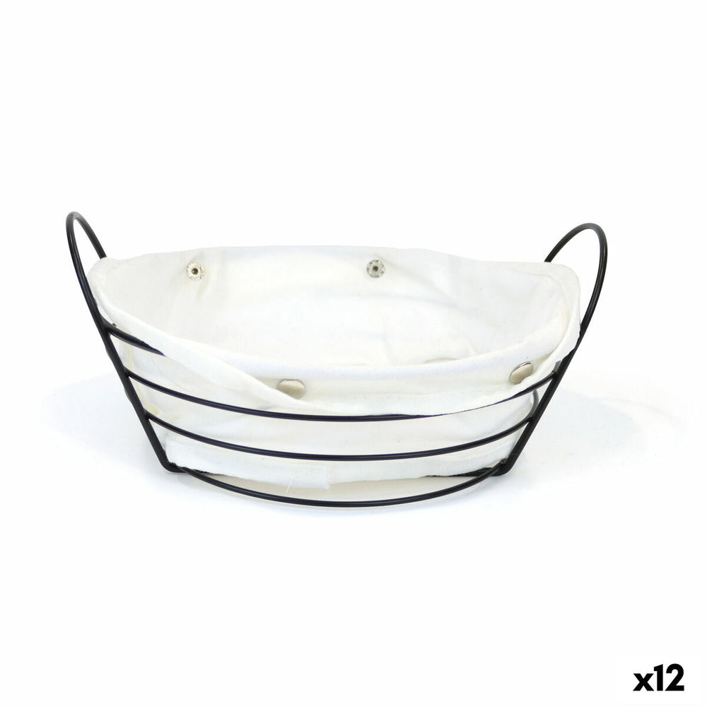 Portapane My Bar Bianco Metallo 26 x 23,5 x 11,2 cm (12 Unità)