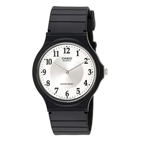 Unisex Watch Casio COLLECTION White Black (Ø 34 mm)
