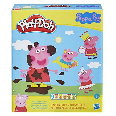 Set di Plastilina Play-Doh Hasbro Peppa Pig Stylin Set