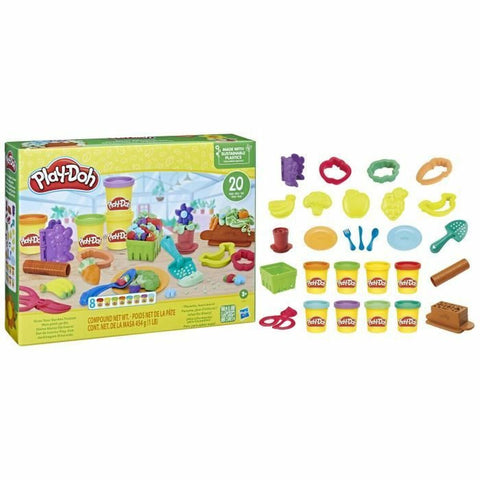 Set di Plastilina Play-Doh My Little Garden Multicolore