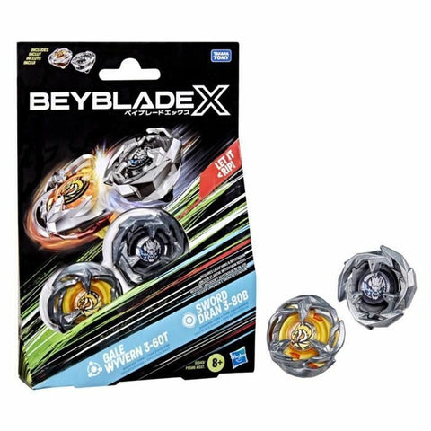 Gioco di abilità Hasbro Gale Wyvern 3-60T y Sword Dran 3-80B
