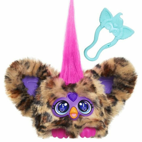 Peluche Hasbro Furblets Chee-Chee Marrone Stoffa Animale