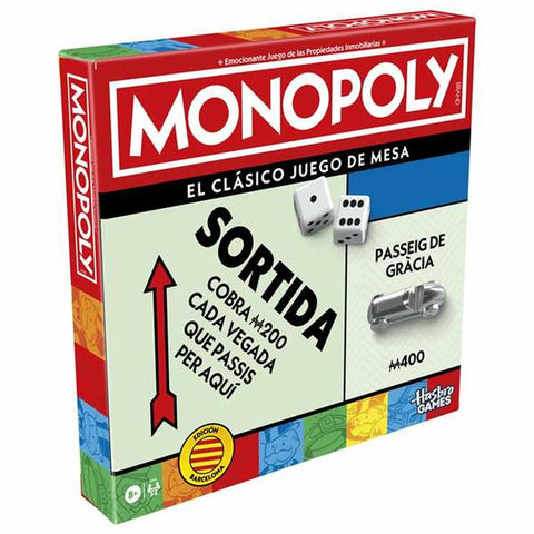 Gioco Educativo Hasbro Monopoly Barcelona
