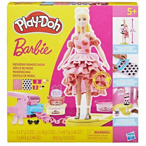 Set di Plastilina Play-Doh Barbie Designer Fashion Show Multicolore