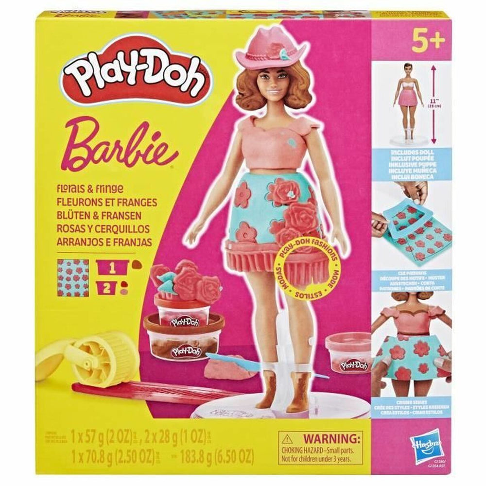 Set di Plastilina Play-Doh Florals & Fringe Multicolore