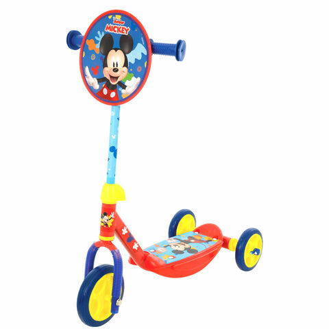 Monopattino Mickey Mouse Gomma Metallo Plastica Azzurro