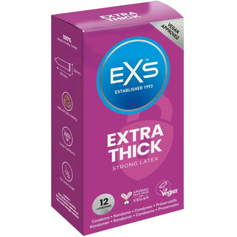 Preservativi EXS Extra Thick 12 Unità