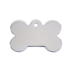 Identification plate for collar Imarc Bone Silver
