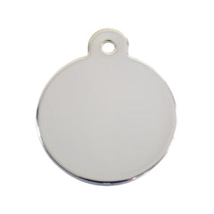 Identification plate for collar Imarc Circle Silver