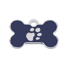 Targhetta di identificazione Imarc Bone Azzurro Argentato