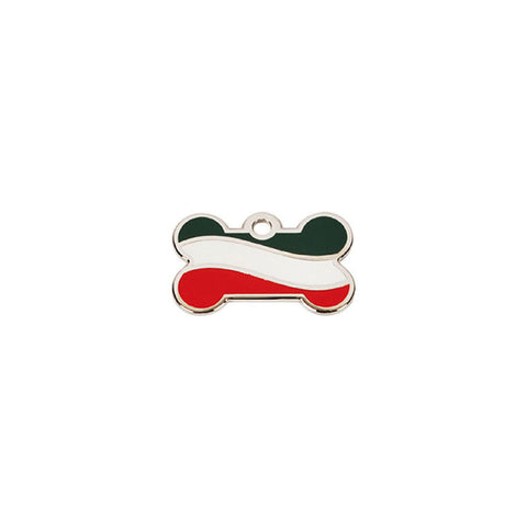Targhetta per collana Imarc Citizen Italia Multicolore Osso Alluminio