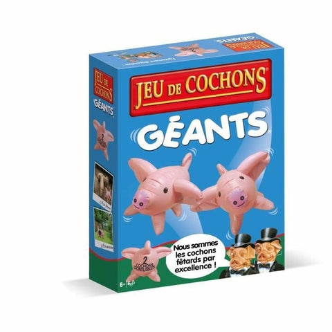 Gonfiabile Winning Moves Jeu de Cochons Geants (FR)