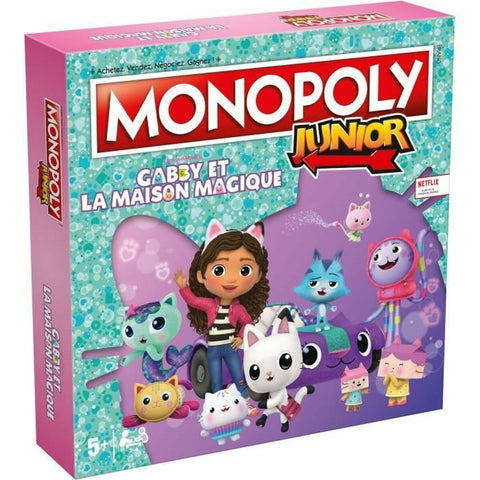 Gioco da Tavolo Winning Moves Monopoly Junior Gabby and the Magic House