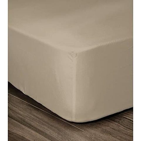 Sábana Bajera Lovely Home Beige Cama individual 90 x 190