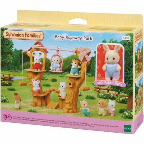 Playset Sylvanian Families The Baby Zip Line 24 Pezzi