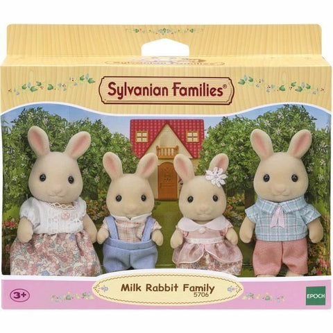 Set of Dolls Sylvanian Families 5706 Rabbit Family 4 Pieces