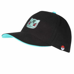 Berretto Unisex Pokémon Bulbasaur Badge Nero Taglia unica 58 cm