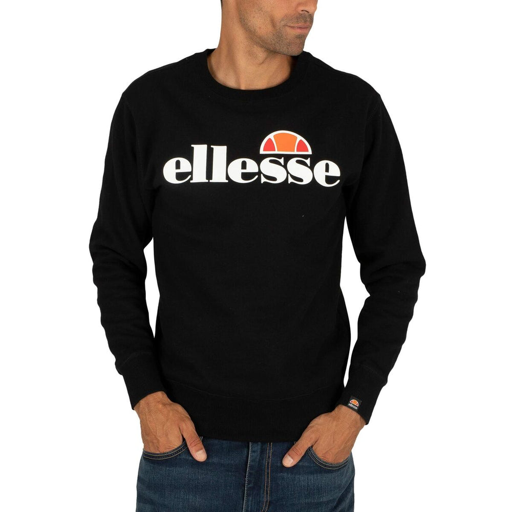 Maglia a Maniche Lunghe Uomo Ellesse SL Succiso Nero