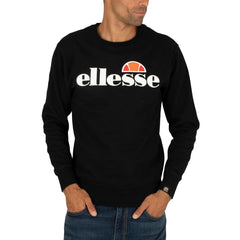 Maglia a Maniche Lunghe Uomo Ellesse SL Succiso Nero