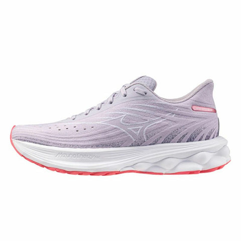 Running Shoes for Adults Mizuno Wave Skyrise 6 Lavendar