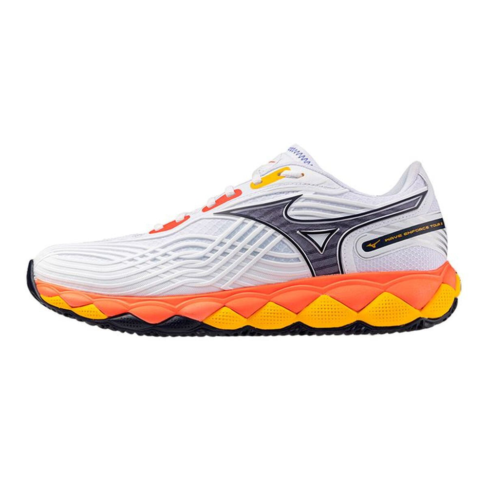 Scarpe da Padel per Adulti Mizuno Wave Enforce Tour 2 Cc Bianco