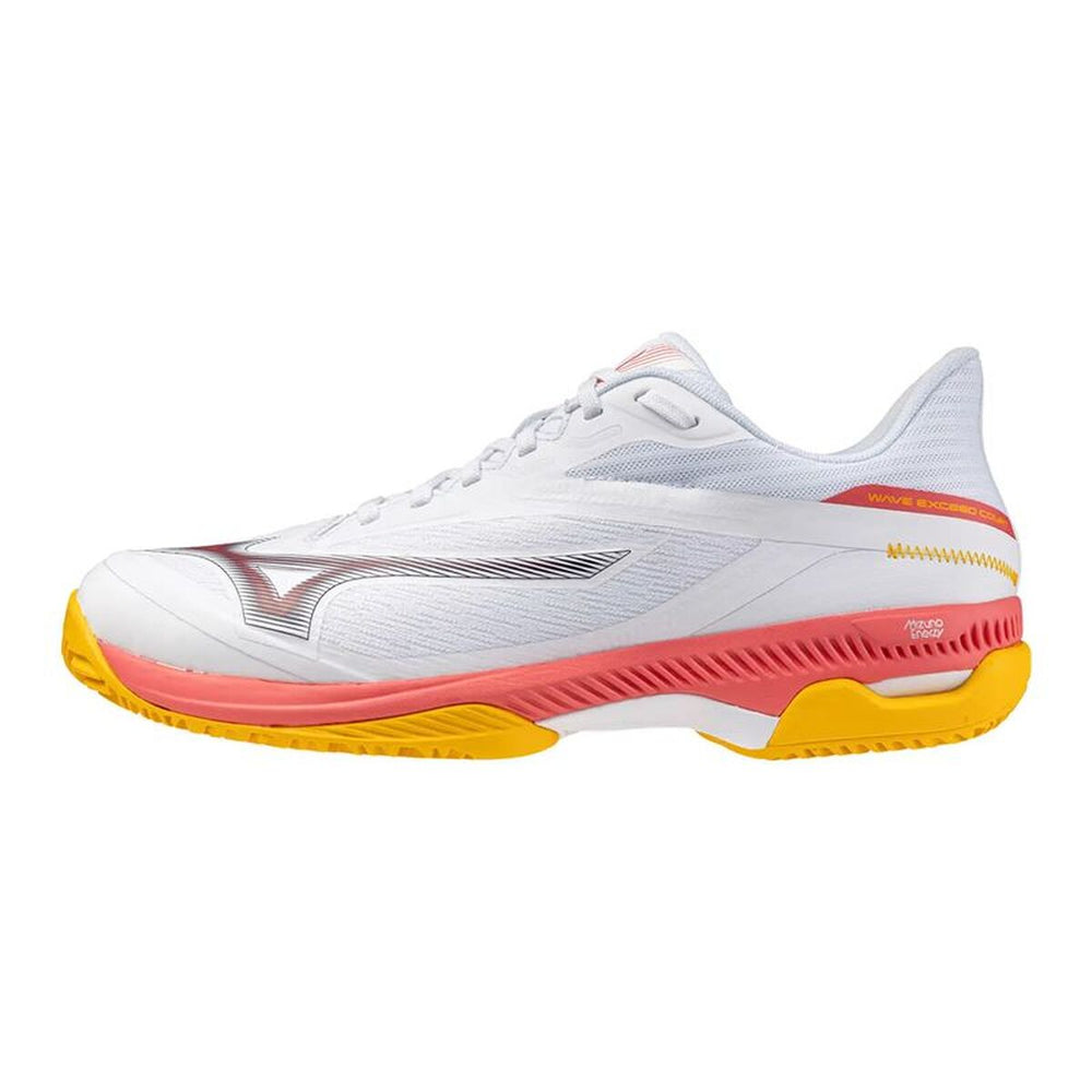 Scarpe da Padel per Adulti Mizuno Wave Exceed Court Cc Bianco