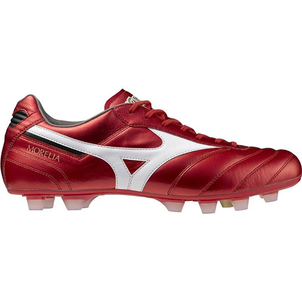 Botas de Fútbol para Adultos Mizuno Morelia II Elite Rojo Carmesí
