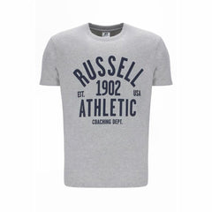 Maglia a Maniche Corte Uomo Russell Athletic AMT A40101 Grigio