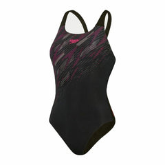 Costume da Bagno Donna Speedo Hyperboom Placement  Nero
