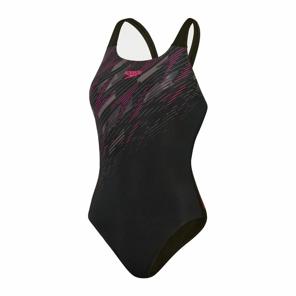 Costume da Bagno Donna Speedo Hyperboom Placement  Nero