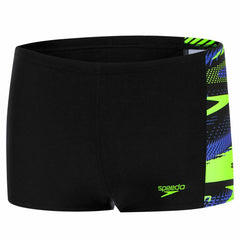 Costume da Bagno Bambino Speedo Boom Panel Aquashort Nero