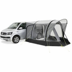 Tenda Kampa Grigio 2,9 m Poliestere Gonfiabile