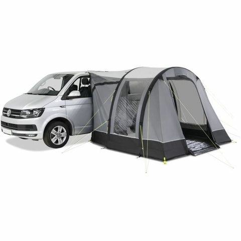 Tenda Kampa Grigio 2,9 m Poliestere Gonfiabile