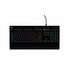 Tastiera per Giochi Logitech G213 USB 2.0 RGB Nero