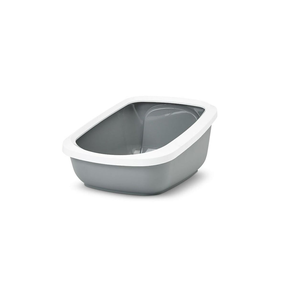 Lettiera per Gatti Savic Bianco Grigio Plastica