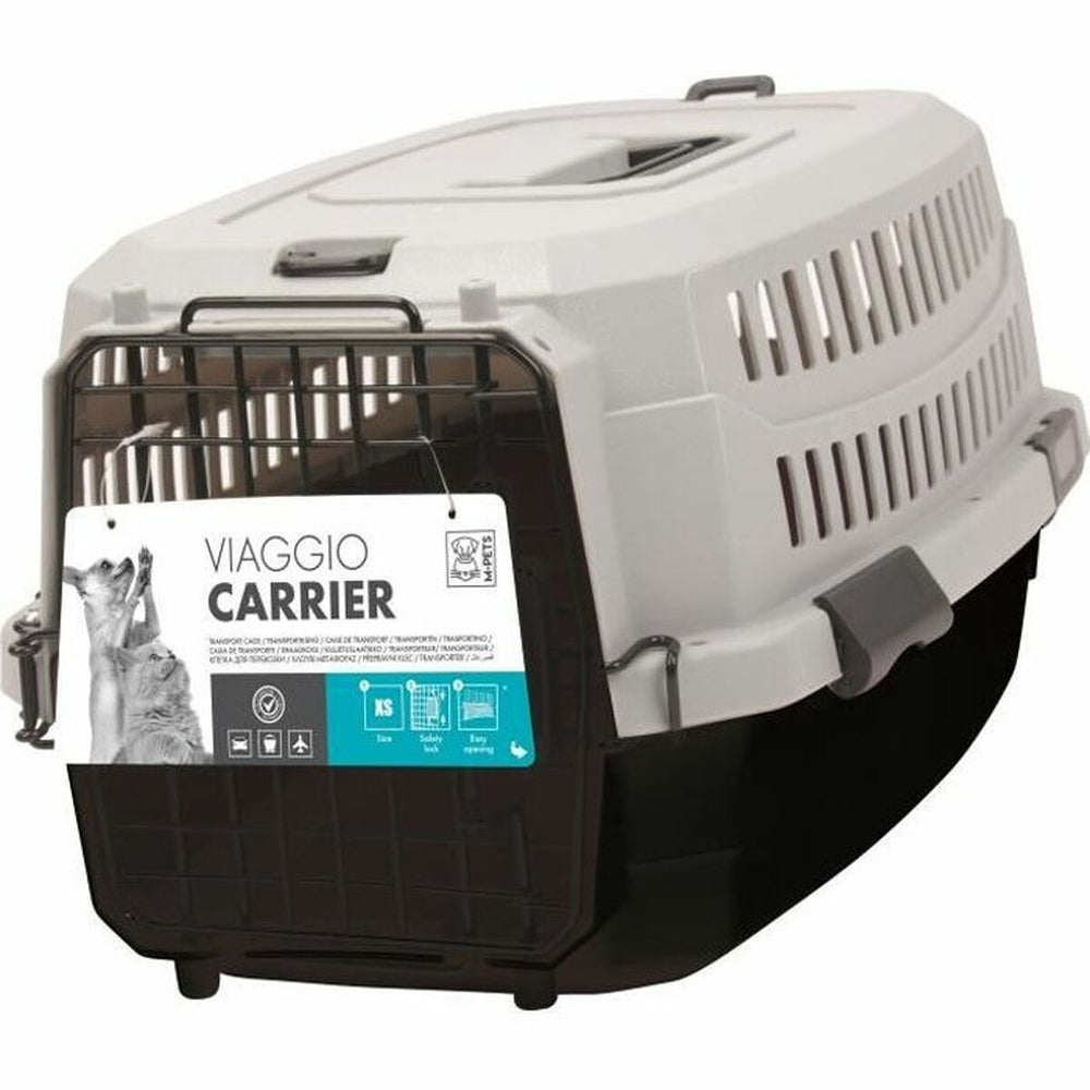 Trasportino MPETS Nero Grigio 68 x 47,6 x 45 cm Cane M